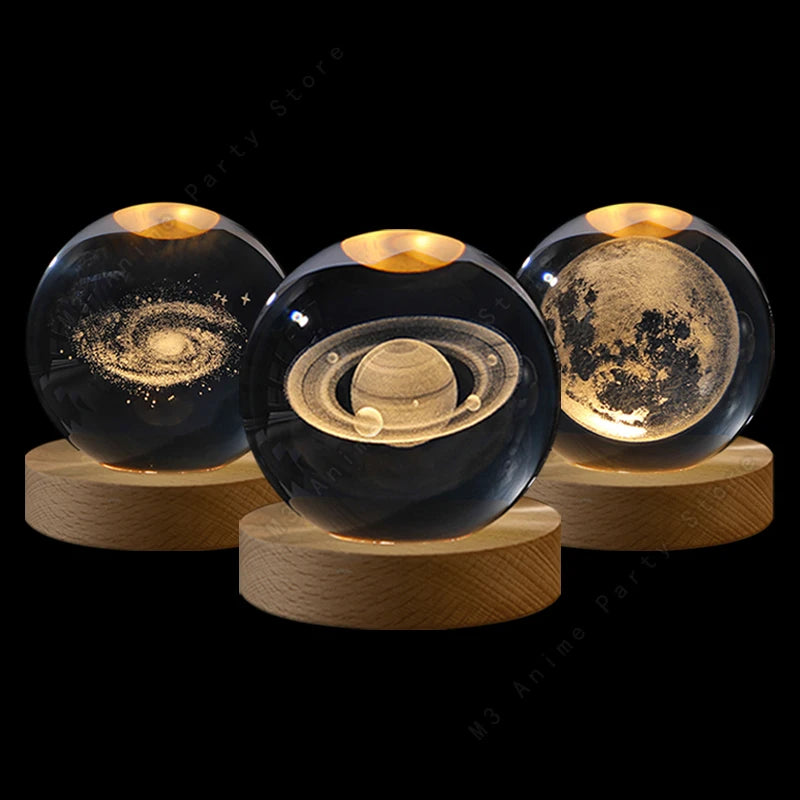 Lampe Lune 3D Premium™ — Veilleuse Galaxie Effet Réaliste