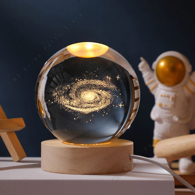 Lampe Lune 3D Premium™ — Veilleuse Galaxie Effet Réaliste
