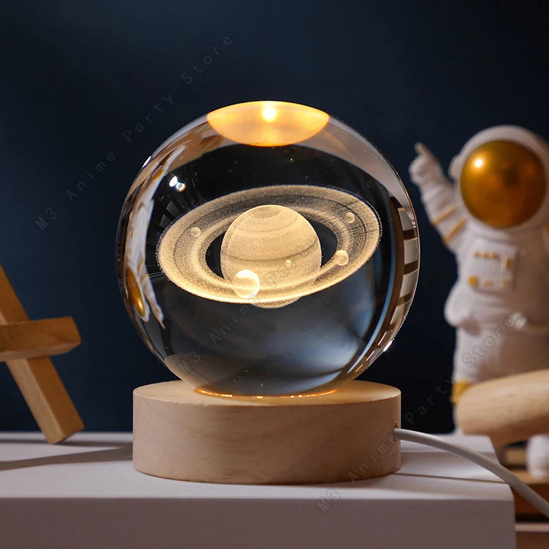 Lampe Lune 3D Premium™ — Veilleuse Galaxie Effet Réaliste